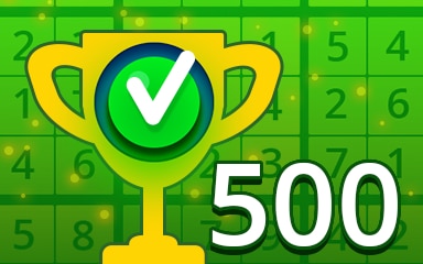 Weekly Special 500 Easy Badge - Pogo Daily Sudoku Weekly Special 500 Easy Badge - Pogo Daily Sudoku
