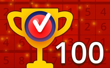 Weekly Special 100 Hard Badge - Pogo Daily Sudoku Weekly Special 100 Hard Badge - Pogo Daily Sudoku