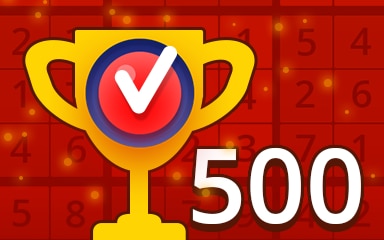 Weekly Special 500 Hard Badge - Pogo Daily Sudoku Weekly Special 500 Hard Badge - Pogo Daily Sudoku