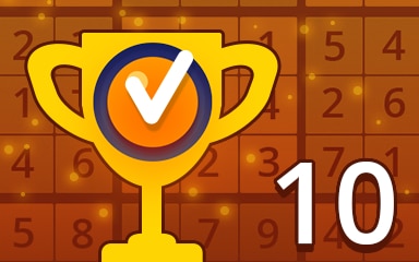 Weekly Special 10 Medium Badge - Pogo Daily Sudoku Weekly Special 10 Medium Badge - Pogo Daily Sudoku