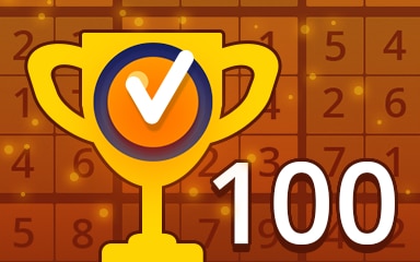 Weekly Special 100 Medium Badge - Pogo Daily Sudoku Weekly Special 100 Medium Badge - Pogo Daily Sudoku
