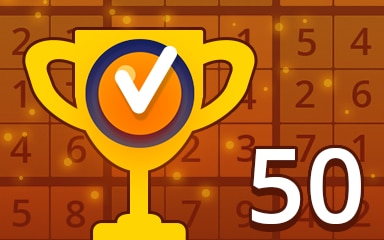 Weekly Special 50 Medium Badge - Pogo Daily Sudoku Weekly Special 50 Medium Badge - Pogo Daily Sudoku