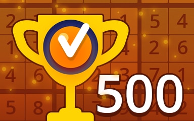 Weekly Special 500 Medium Badge - Pogo Daily Sudoku Weekly Special 500 Medium Badge - Pogo Daily Sudoku