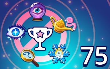No Power-ups Weekly Special 75 Badge - Pogo Daily Sudoku No Power-ups Weekly Special 75 Badge - Pogo Daily Sudoku