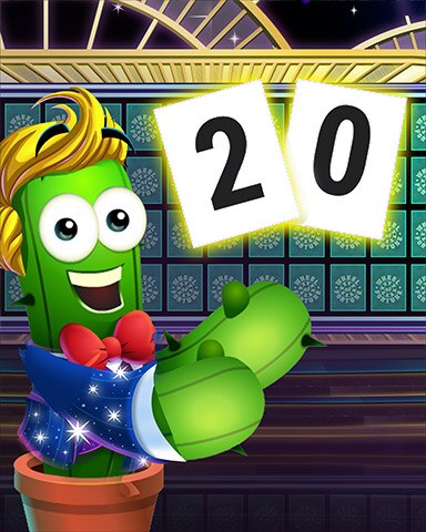 Word Whiz - Wheel Of Fortune: Pogo™ Edition Badge Word Whiz - Wheel Of Fortune: Pogo™ Edition Badge
