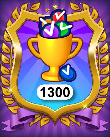 Win Streak 1300 Badge - Pogo™ Daily Sudoku Win Streak 1300 Badge - Pogo™ Daily Sudoku