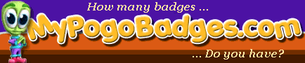 a place to show off all your hard earned pogo badges!